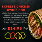 Express Chicken Gyros Box
